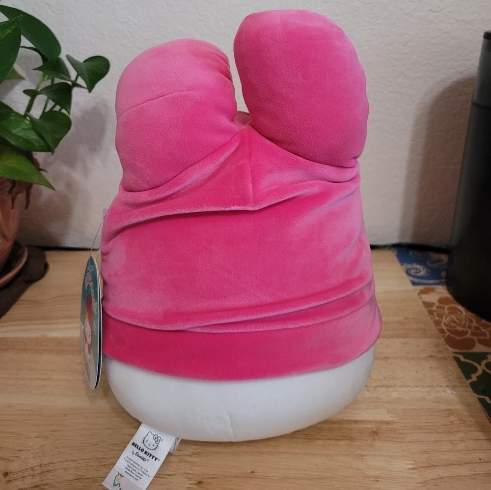 New 2024 Squishmallow Hello Kitty Sanrio Pink & Yellow Bow My Melody 12 inch